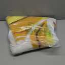 GORU Fun Fruit Banana Children's Room Rug Cute 3D Non-Slip Banana Bathroom mat Decor Suitable for Living Room Bathroom Bedroom Kitchen Decor Washable (A, 38.5 x 37.8 in)