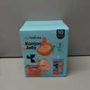 Hethstia Konjac Jelly Strawberry Flavor with Collagen Peptides  10 Pouches Drinkable Strawberry Jello, 7 Kcal, 0 Sugar, Keto, Gluten-Free, Vitamin C Healthy Snacks & Food Gifts