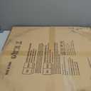 LEIKE Large Wall Clocks for Living Room, Silent, Non Ticking, Battery Operated Oversized Vintage Round Modern Wood Wall Clock for Bedroom, Farmhouse, Office Home Decor-24 Inch(Black-Arabic Number)