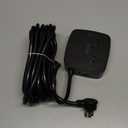 20 Ft Surge Protector Power Strip - 8 Widely Outlets with 4 USB Ports, 3 Side Outlet Extender with 20 Feet Extension Cord, Flat Plug, Wall Mount, Desk USB Charging Station, ETL, Black