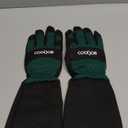 COOLJOB Thorn Proof Rose Pruning Garden Gloves for Men, Long Sleeve Padded Yard Work for Bush, Blackberry, Cactus, Heavy Duty/Puncture Resistant/Machine Washable, Large, Green (Large (Pack of 1))