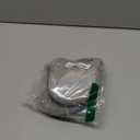 Cuisinart Mini Oven Mitts  5.5 x 7 Heat-Resistant Kitchen Mitts for Oven with Non-Slip Neoprene Palm, Cotton Filling, and Fabric Loop  Durable Oven Mitt Set for Cooking & Baking (Chambray) (Light Gray)