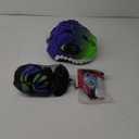 Toddler/Kids Bike Helmet Set for Boys Girls 3D Adjustable Kids Helmet Protective Gear Set Knee Elbow Wrist Pads and Multi-Sports Skateboard Scooter Cycling Roller Balance Bike (Medium: 21.65"-22.84"/55-58cm, Green Blue-Set)