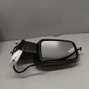 Mirror Left Side Power Non-Towing Power Folding Heated Textured Compatible With Ram 1500 13-2018 / Ram 2500 13-17 With Puddle Light Signal Light and Temp Sensor No Memory Includes 19-20 1500 Classic