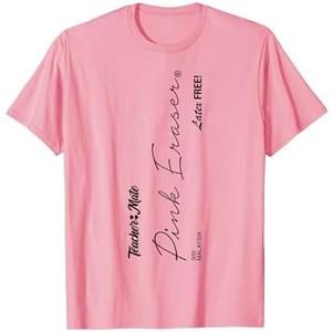 Pink Eraser Halloween Costume for Teachers Students T-Shirt Medium