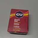 GU Energy Original Sports Nutrition Energy Gel, 8-Count, Vegan, Gluten-Free, Kosher, and Dairy-Free On-The-Go Energy for Any Workout, Raspberry Lemonade, Best By: 01/27