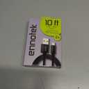 Super Long <10 FEET> Nylon-Braided USB to 8pin Lightning Charging Cable  Charge Cord Compatible with iPhone 5-14, Airpods 1,2,3, Pro1,2, Airpods Max w/Quality Aluminum Connectors (Black)