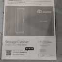 Sauder HomePlus Narrow Pantry Storage Cabinet Slim Single Door with Adjustable Shelves, Kitchen Storage Cabinet, in Soft White