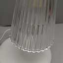 Flameless Candle Warmer Lamp for Jar Candles Large & Small  Dimmable Lamp Candle Warmer Electric with Large Marble Base & Adjustable Height  Candle Melter with Timer and 4 Halogen Light Bulbs (White)