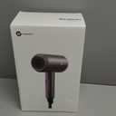 slopehill Professional Ionic Hair Dryer, Powerful 1800W Fast Drying Low Noise Blow Dryer with 2 Concentrator Nozzle 1 Diffuser Attachments for Home Salon Travel (Black)