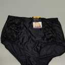 Bali Double Support, Women's Cool Comfort Underwear, Full Coverage Brief Panty (Large, Black)