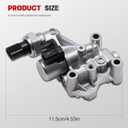 Engine VTEC Spool Valve Assembly w/Oil Pressure Switch and Gasket for Honda CR-V Civic Accord 1.5L 2018-2024 Replaces 15810-6A0-A01