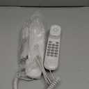 Corded Phone for Home, Durable landline Phone with Large Buttons for Seniors, Versatile Mini Phone for The Home, Office, and More (White)