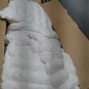 Bedsure Gentlesoft 2-in-1 Queen Comforter Set and Detachable Fluffy Blanket, Cream White Bedding Set for All Season Use, SnapTech Design for Space Saving (Includes 2 Pillow Shams, 2 Pillowcases)