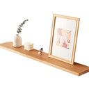 Rsuwiz Oak Floating Shelves for Wall Natural Wood Shelves, Wall Mounted Solid Wood Shelf Display Storage Rack for Living Room, Bedroom, Kitchen, Bathroom Decor (36 inches)