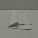 Damask Outdoor Tablecloth Water Resistant Polyester Fabric Table Cover with Zipper Umbrella Hole for Garden Patio Tabletop 60Inch Round,White