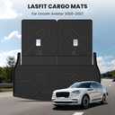 LASFIT Cargo Mat for 2020-2026 2027 Lincoln Aviator with Backrest Mats