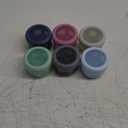 Ello Reusable Condiment Containers 4oz each with Screw-on Leak Proof Lid | Perfect for Salad Dressing Sauce Dips Lunchbox Picnic Travel Bento Box | BPA-Free | Dishwasher Safe (Sugar Rush)