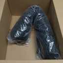 CHAMPRO Pitcher's Safety L-Screen, Baseball and Softball On-Field Practice Net,SILVER 6' x 6'