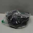 MakeMeChic Women's Maternity 2 Piece Outfits Lounge Set Ribbed Knit Long Sleeve Hoodie and Pants Pregnancy Set (Large, Black)