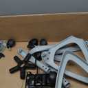 Sweetcrispy Home Office Managerial Executive Chair with Ergonomic Design, Mid-Back Mesh Swivel, Comfortable Lumbar Support and Rotating Wheels for Bedroom, Study