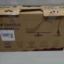 SANSUI 22 Inch 120Hz Monitor, FHD Computer Monitor 4000:1 Contrast Ratio with Adaptive Sync, HDR 100% sRGB, HDMI x 2, VESA Mount, Eye Care for Home/Office (ES-22X3AH, One HDMI Cable Included). (Black)