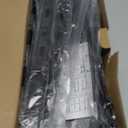 SWTYMIKI Over the Door Shower Caddy - 3 Tier Adjustable Shower Organizer Hanging with Soap Holder, No Drilling Stainless Steel Bathroom Rack Hanging for Body Wash, Shampoo, Soap, Razor, Black