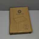 Marble Bathroom Vanity Tray, Natural Marble Home Kitchen Bathroom Table Tray, Stone Decorative Countertop Serving Trays for Coffee Perfume Jewelry Makeup (1, Dark Brown, 12 * 8 * 0.8)