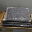 Rolling TV Stand with Upgraded Wheels for 32-75 Inch TVs, Height Adjustable Mobile TV Stand with Laptop Shelf, Mobile TV Cart with Heavy Duty Structure up to 88lbs for Living Room (Black)