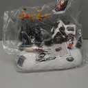 Innodept12 Animated Christmas Village with Santa Sleigh and Reindeer, LED Lighted House Village with Moving Figurines, Musical Indoor Christmas Decoration, Holiday Collectible Display Scene