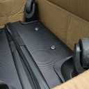 Travelers Club 22" Richmond Spinner Carry-On Luggage, Black, 13.4" X 8.6" X 20"