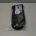 SKYDEER Winter Mittens with Soft Deerskin Suede Leather & Thermal Polar Fleece & Warm C100G 3M Thinsulate Insulation SD5171M (Black, XL)