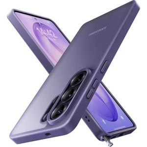 CASEKOO Cobalt Violet for Samsung Galaxy S26 Ultra Case 6.9" [16FT Military-Grade Protection] [Camera Guard] [Anti-Fingerprint] Slim Matte Translucent Shockproof S26 Ultra Case with Lanyard Hole
