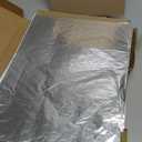 EcoDispose Pre-Cut Insulated Foil Sandwich Wrap Sheets for Hot Food, Grease-Resistant, 14 x 16 Inches, 500 PCS