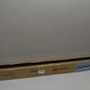 Heavy Duty Curtain Rods,1 1/4" Large Diameter Premium Nonadjustable Curtain Rod,84in/7ft Custom Window Treatment Rods with Durable Aluminum Brackets and End Caps,White Finish