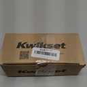 Kwikset Hancock Interior Privacy Door Knob with Lock, Door Handle For Bathroom and Bedroom, Polished Chrome Keyless Turn Lock Doorknob