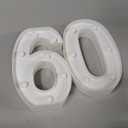 60th Birthday Decoration Light Up Letters, Battery Powered LED Numbers Marquee Number Sign for 60th Party Home Decor Night Light