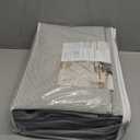 HOMFINE Washable Modern Area Rug - Geometric Style 5x7 Rugs for Living Room, Bedroom, Machine Washable Rug Soft Non Slip Non Shedding Area Rug - Grey, 5'x7.'