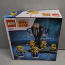 LEGO Despicable Me 4 Brick-Built Gru and Minions Figure, Buildable Minions Toy for Kids, Dancing Despicable Me Toy Figures Playset, Play-and-Display Birthday Gift for Boys and Girls, 75582