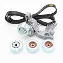 Flynsu Drive Belt Tensioner Idler Pulley Kit Replacement for 2005-2015 Toyota Tacoma 4Runner FJ Cruiser Tundra 4.0L 1GRFE