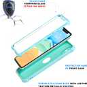 ORETECH for iPhone 11 Case, with[2 x Tempered Glass Screen Protector] [10 Ft Military Grade Drop Test] [Camera Protection] 360 Full Body Shockproof Protection Rubber Silicone for iPhone 11 6.1"-Green