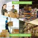 3 x 2 inch Handle with Care Fragile Thank You Warning Packing Shipping Label Stickers Permanent Adhesive (12 Rolls, 6000 Labels)