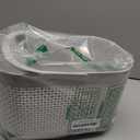 UUJOLY Plastic Organizer Storage Baskets with Handles, Shower Caddy Bins Organizer for Bathroom and kitchenGrey (1 Pack)