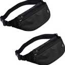 Fanny Pack for Men Women, Waterproof Sports Waist Bag Pack, Belt Bag for Travel Hiking Running