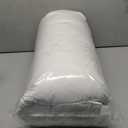 Serta Goose Feather Down Fiber Cotton Comforter King Size - 100% Cotton Duvet Insert - Hotel Luxury Hypoallergenic Bedding Comforter Light Warmth 106 x 90 Inch White