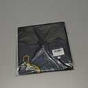 FtyFty Unisex Adult Matte Graduation Cap with Tassel Year Charm (Black with Gold)