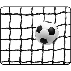 20ft, 30ft, 40ft Soccer Goal Net - Football Backstop, High Impact Sports Practice Barrier, Nylon Ball Hitting Netting for Soccer and Hockey (10 X 40ft)