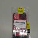 Gear 5 Nika Joy Boy Japanese Anime Anti-Drop Color Soft Silicone Protective Shell Manga Pattern Tempered Glass Cover Multicolor Phone Case (Red, for iPhone 12)