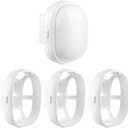 Wall Mount for Google Nest WiFi Pro - Wi-Fi 6E-No Tools Required and No Cord Clutter Easy Moved Holder Bracket Compatible with Google Nest WiFi Pro- Wi-Fi 6E (3-Pack)