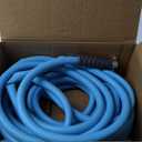 Camco EVOFlex 35-Ft RV Drinking Water Hose - Features Extra Flexible Design w/Stainless Steel Strain Relief Ends - Lead-Free, BPA-Free and Phthalate-Free - 5/8 Inside Diameter (22595)